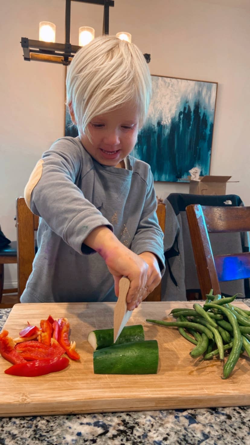 Zefiro - Cuchillo de cocina para niños