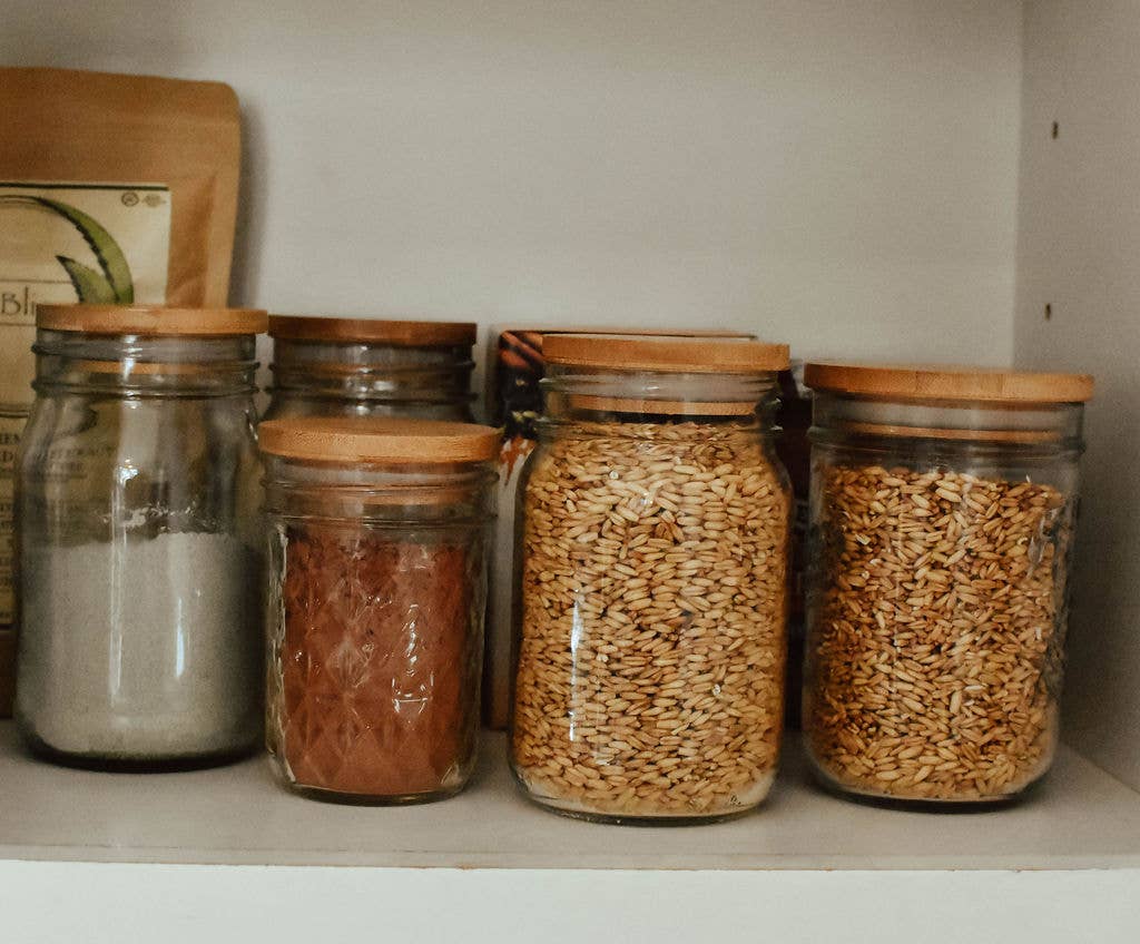 Zefiro - Bamboo Jar Lid Wide Mouth - ***Jars not included