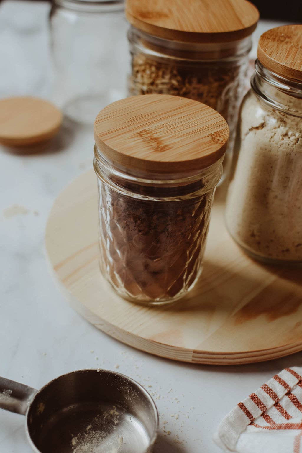 Zefiro - Bamboo Jar Lid Regular Mouth