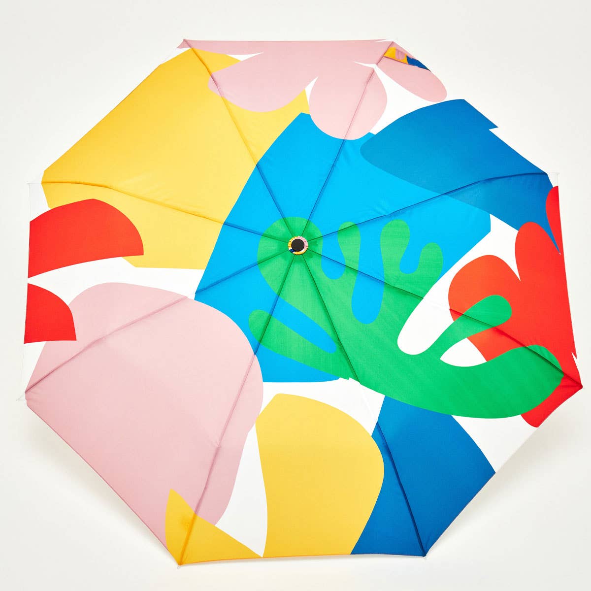Original Duckhead USA - We ship from USA - Matisse Multi-Colored Print Eco-Friendly Duckhead Umbrella — alternate product image, view 5