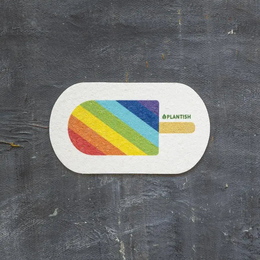 Set of 3 LGBTQ+ Pride Pop-up Sponges (Heart, Popsicle & Rainbow)