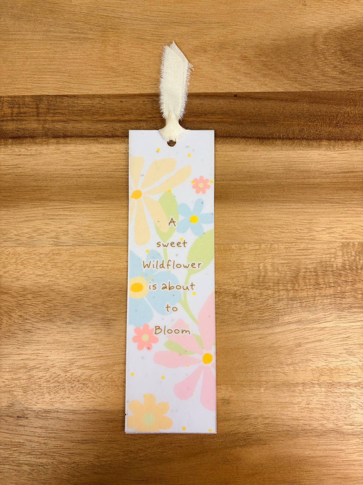 The Raven’s Edge Studio - Plantable Bookmark: 2 in 1 Eco Bookmark, Baby Shower Favor