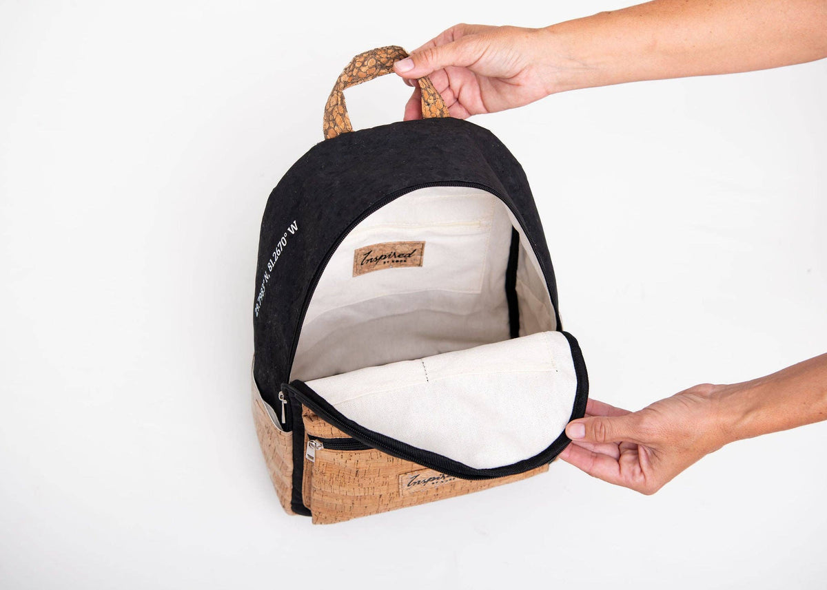 KORK & Inspired by KORK - Butler Cork Backpack - Black