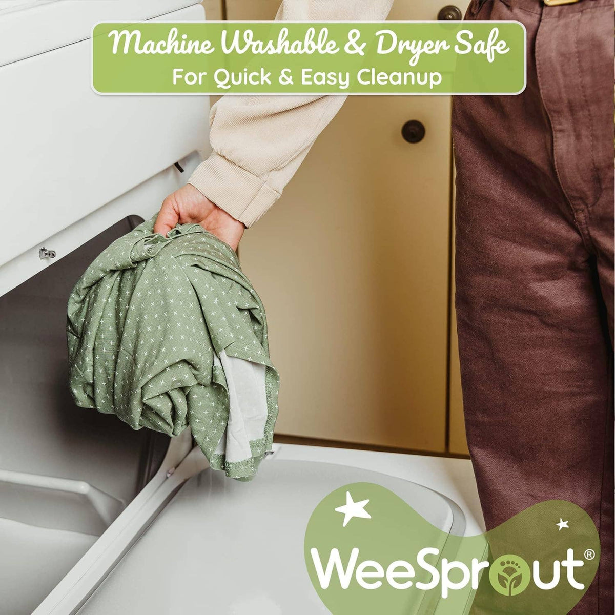 WeeSprout - 3-in-1 Nursing Cover – Breastfeeding, Car Seat & Cart Cover — alternate product image, view 18