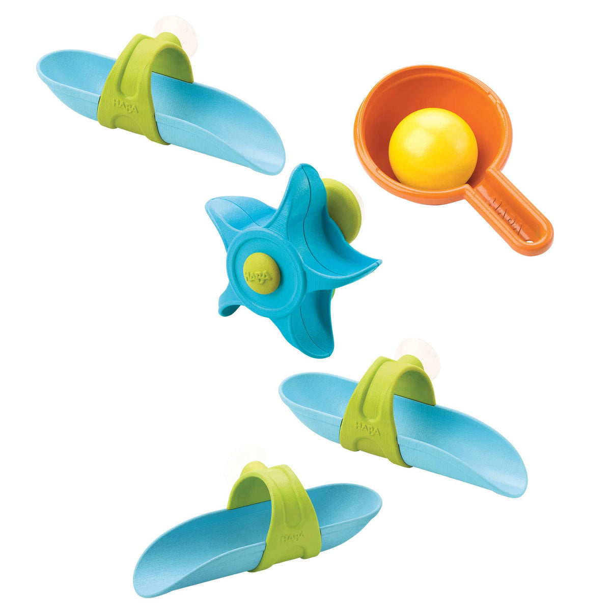 HABA USA - Set de pistas de bolas para la bañera