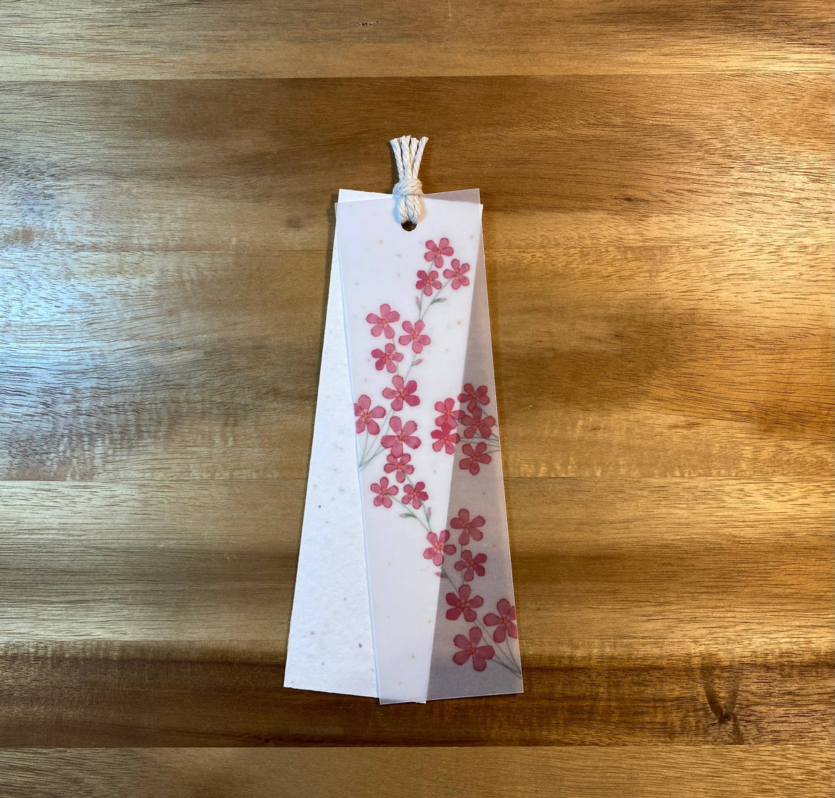 The Raven’s Edge Studio - Plantable Bookmark: 2 in 1 Eco Bookmark, Maiden Pinks