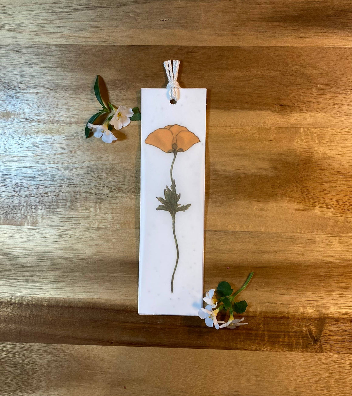 The Raven’s Edge Studio - Plantable Bookmark: 2 in 1 Wildflower Bookmark, Corn Poppy