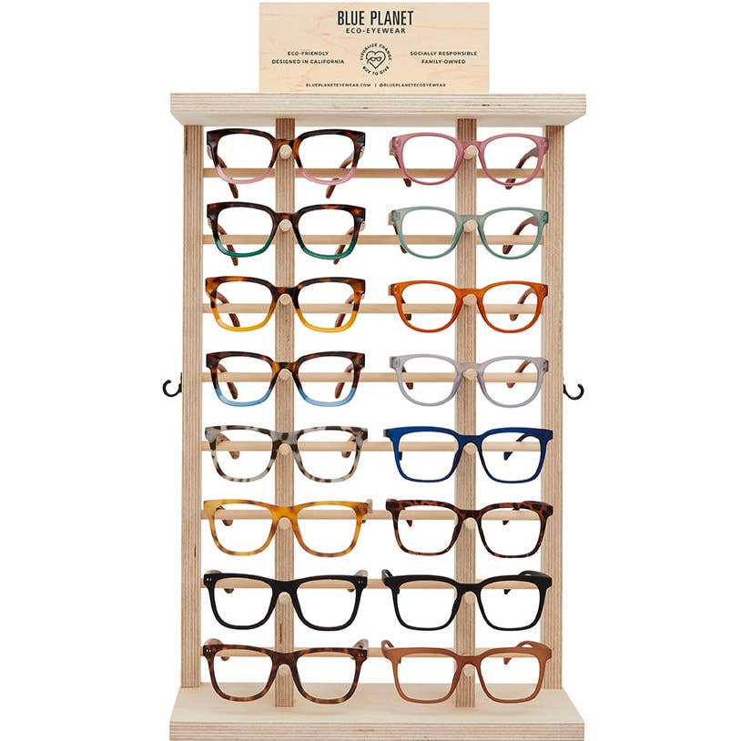 Blue Planet Eco-Eyewear - BPR300-16 25 PC Best Seller Reader Starter Package