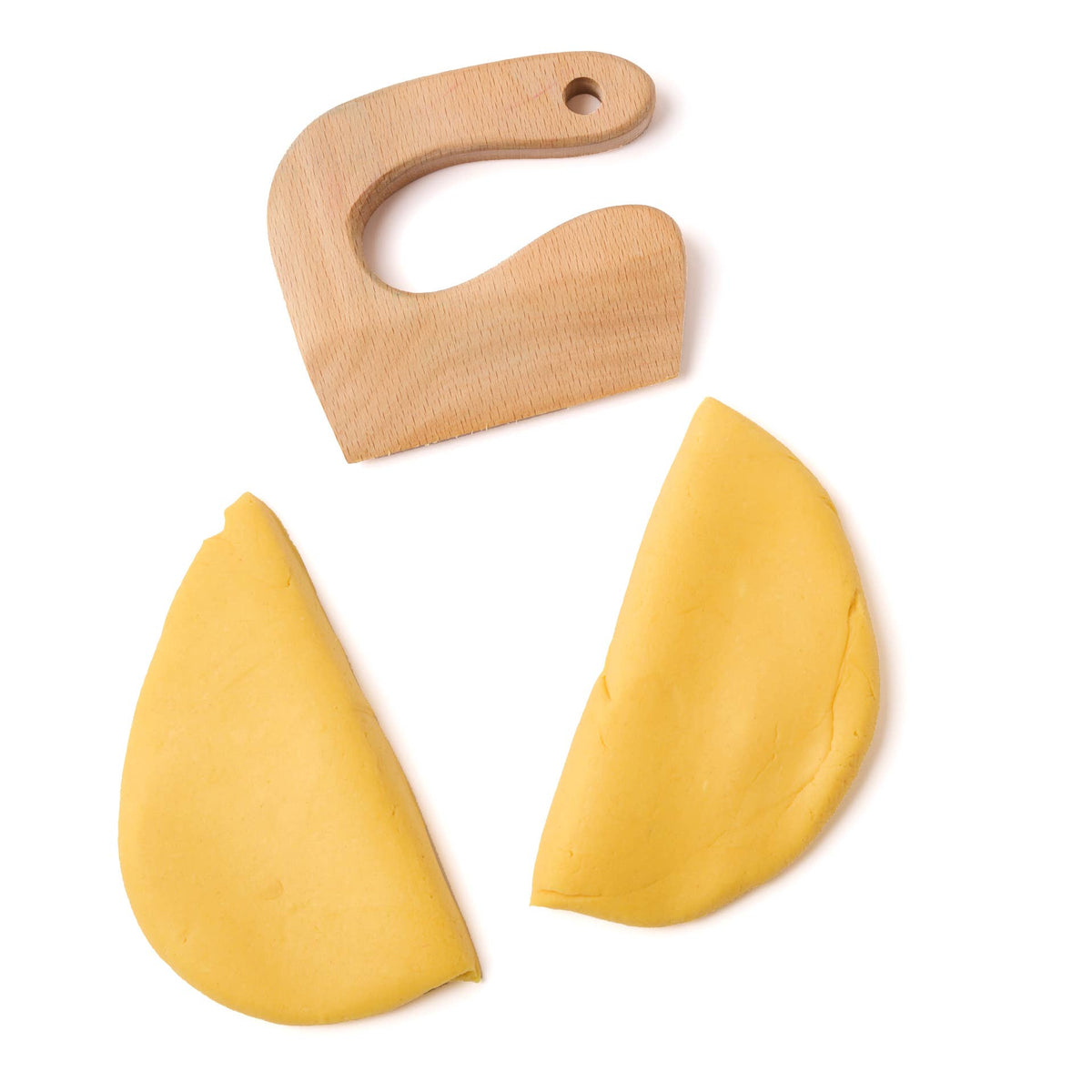 elseware unplug - Eco-Dough Wooden Tools - 12 Assorted, All-Natural, Kid-Safe — alternate product image, view 5