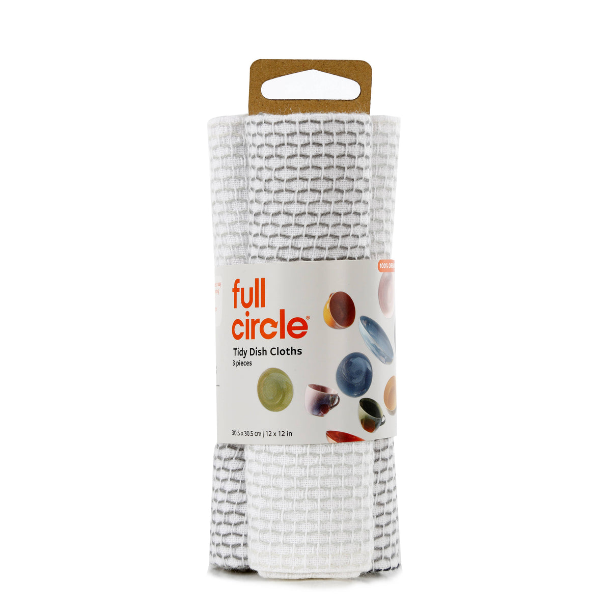 Full Circle Home - Tidy Cotton Dish Cloth - 3pk — alternate product image, view 2