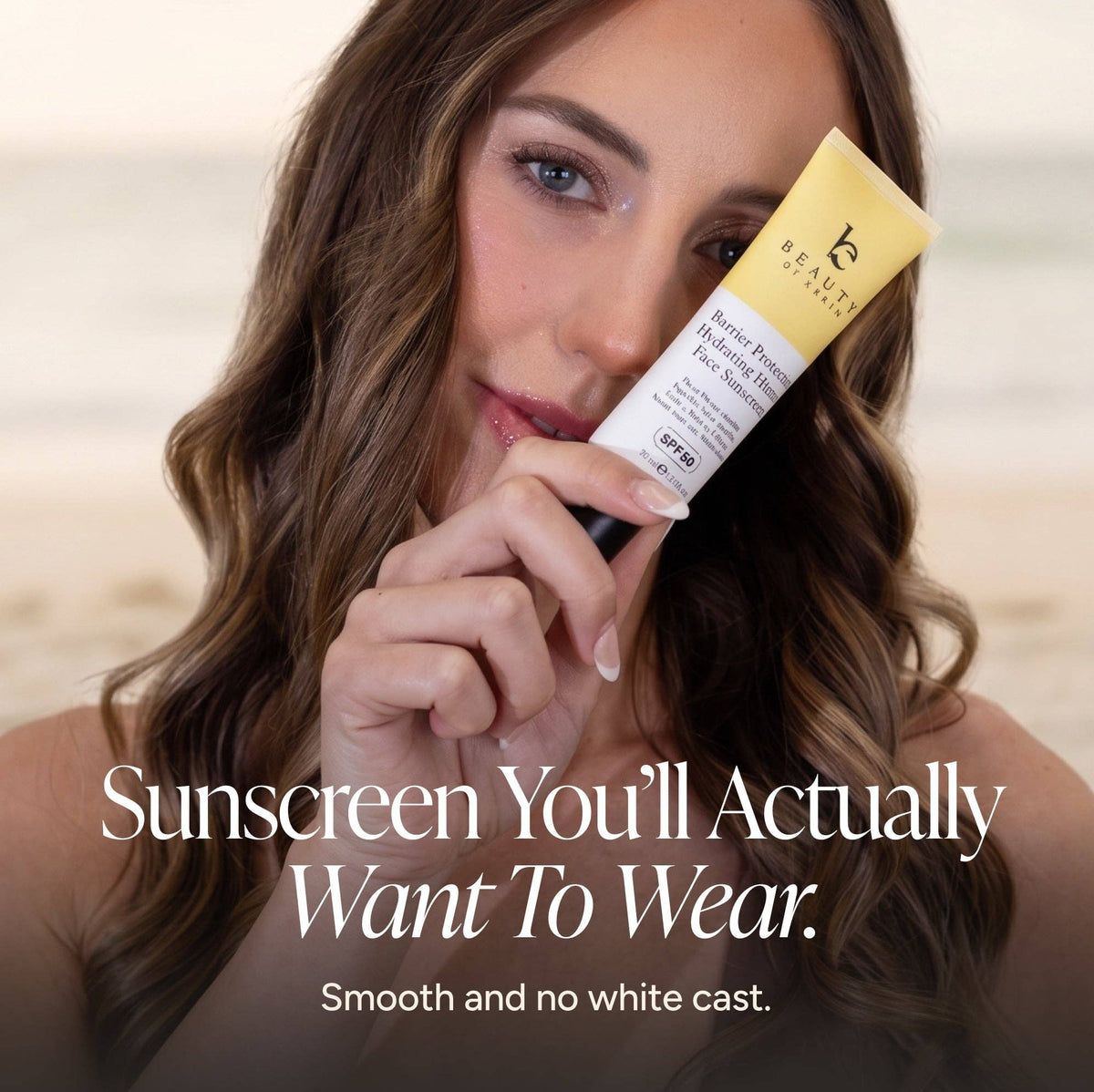 Beauty By Earth - Barrier Protection Hydrating Mineral Face Sunscreen (SPF 50) — alternate product image, view 2