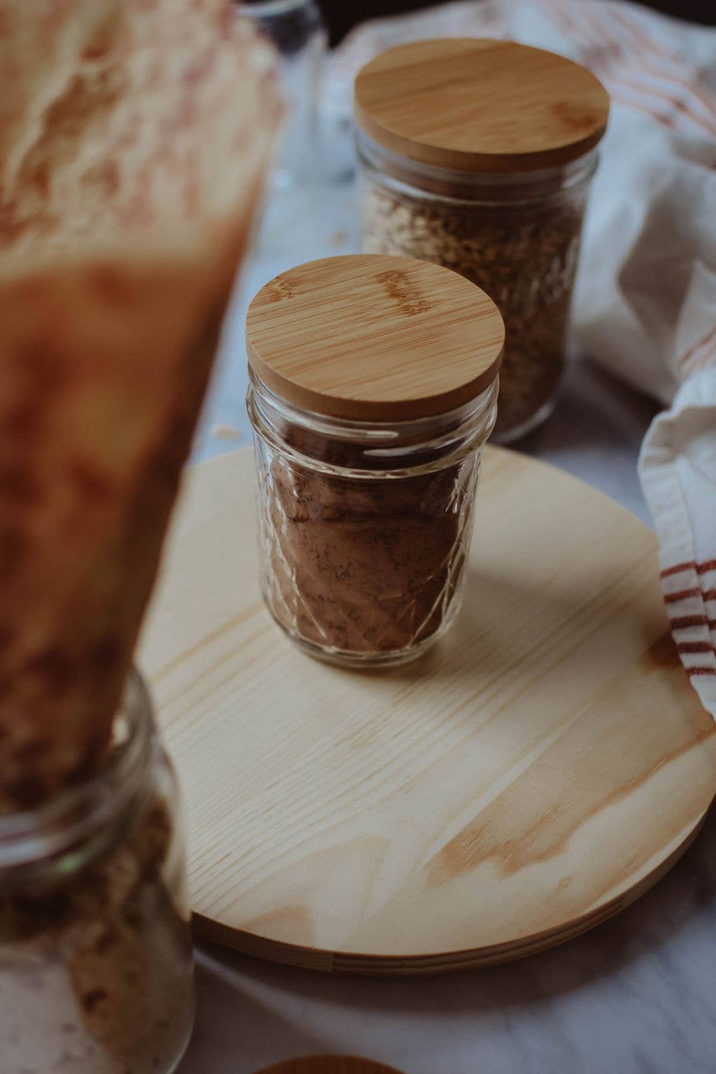 Zefiro - Bamboo Jar Lid Regular Mouth