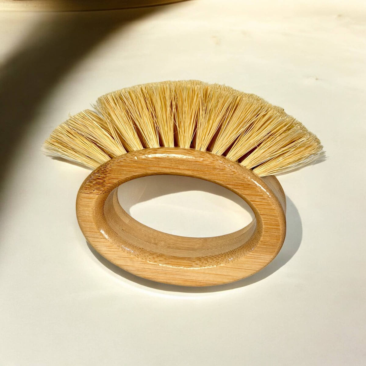 Bamboo Switch - Bamboo Oval Vegetable Cleaning Brush, Kitchen Bestseller — alternate product image, view 4
