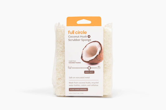 Full Circle Home - Coconut Husk Scrubber Sponge (6pk)