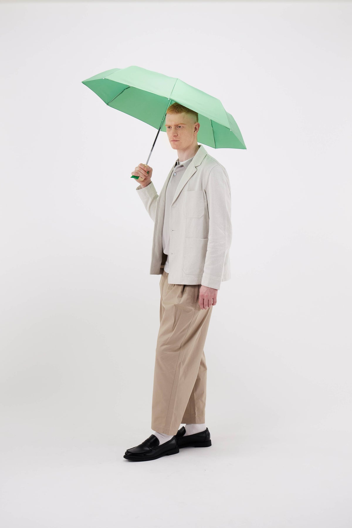 Original Duckhead USA - We ship from USA - Matcha Green Eco-Friendly Duckhead Umbrella — alternate product image, view 3