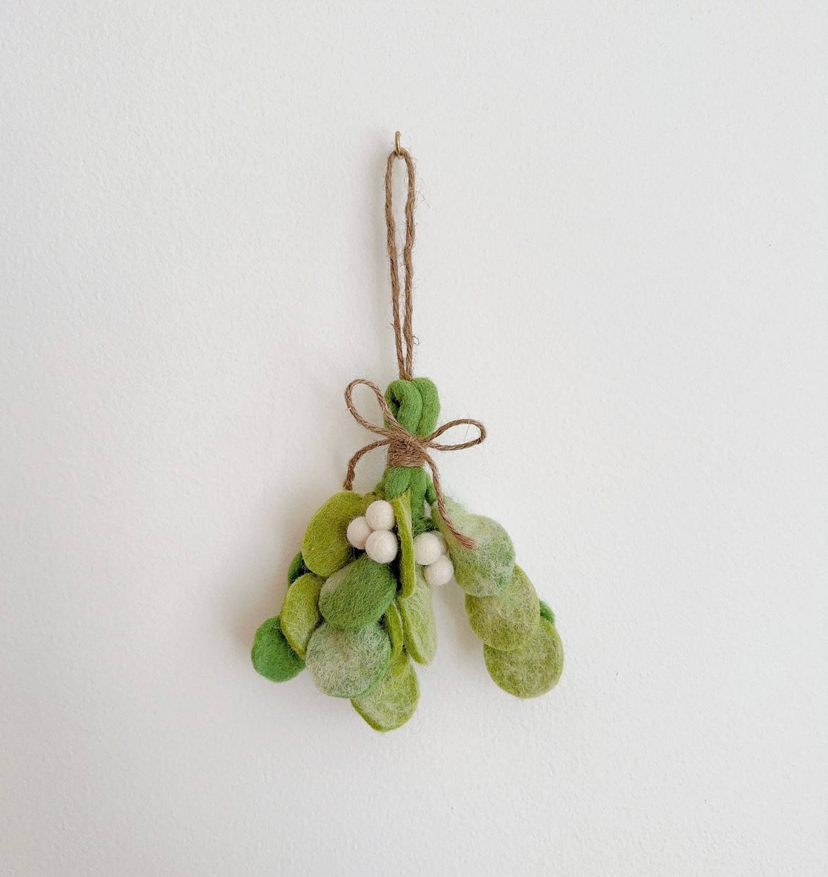 Ganapati - Felt Ornament - Mistletoe Sprig — alternate product image, view 2