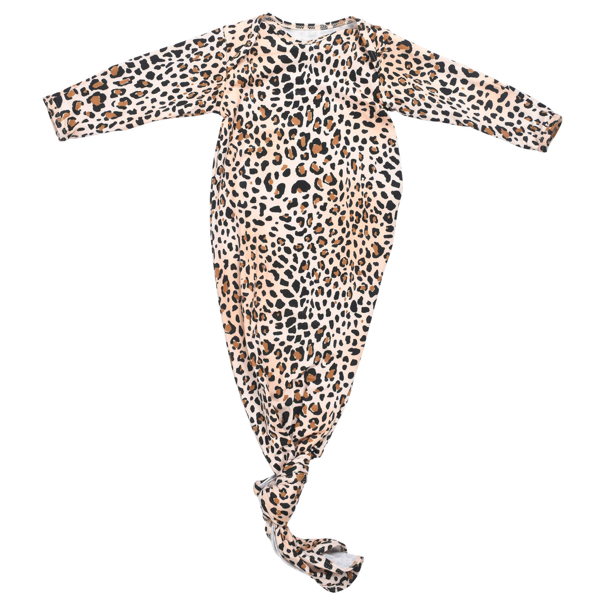 Three Little Tots - Leopard Knotted Gown — alternate product image, view 23