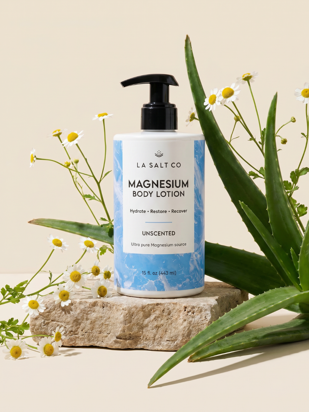 Los Angeles Salt Company - Magnesium Body Lotion (Unscented)