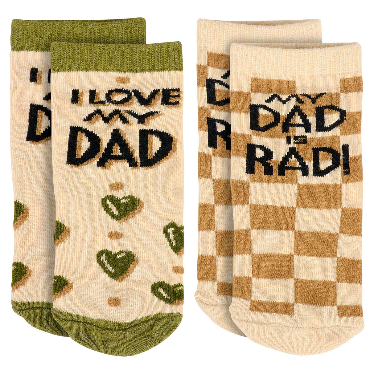 Primitives by Kathy - My Dad Is Rad Baby Sock Set