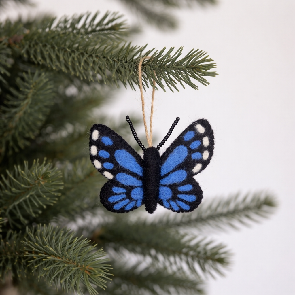 Ganapati - Felt Butterfly Ornament — alternate product image, view 2