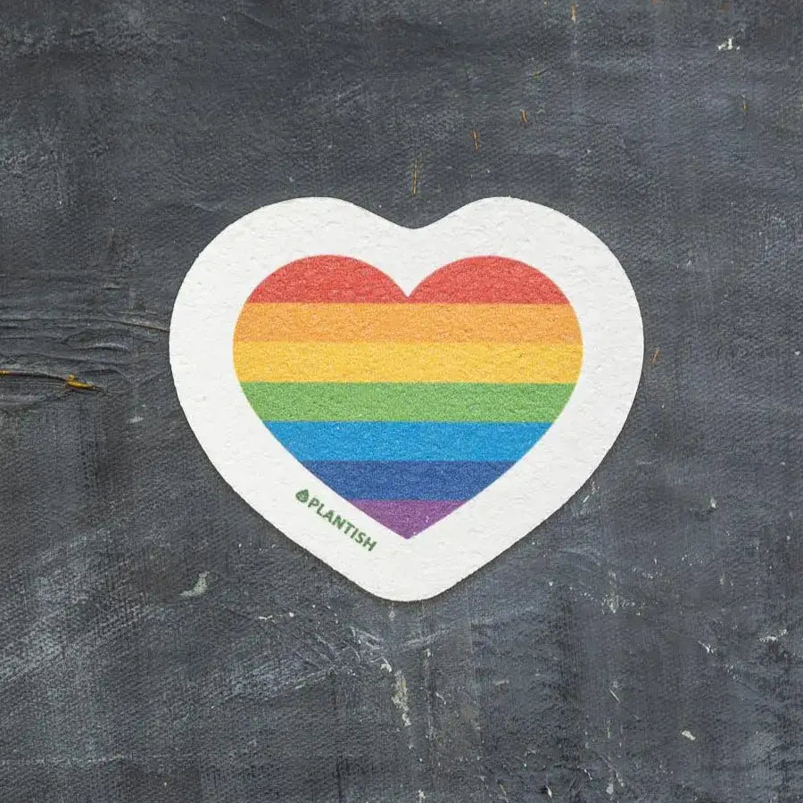 Set of 3 LGBTQ+ Pride Pop-up Sponges (Heart, Popsicle & Rainbow)