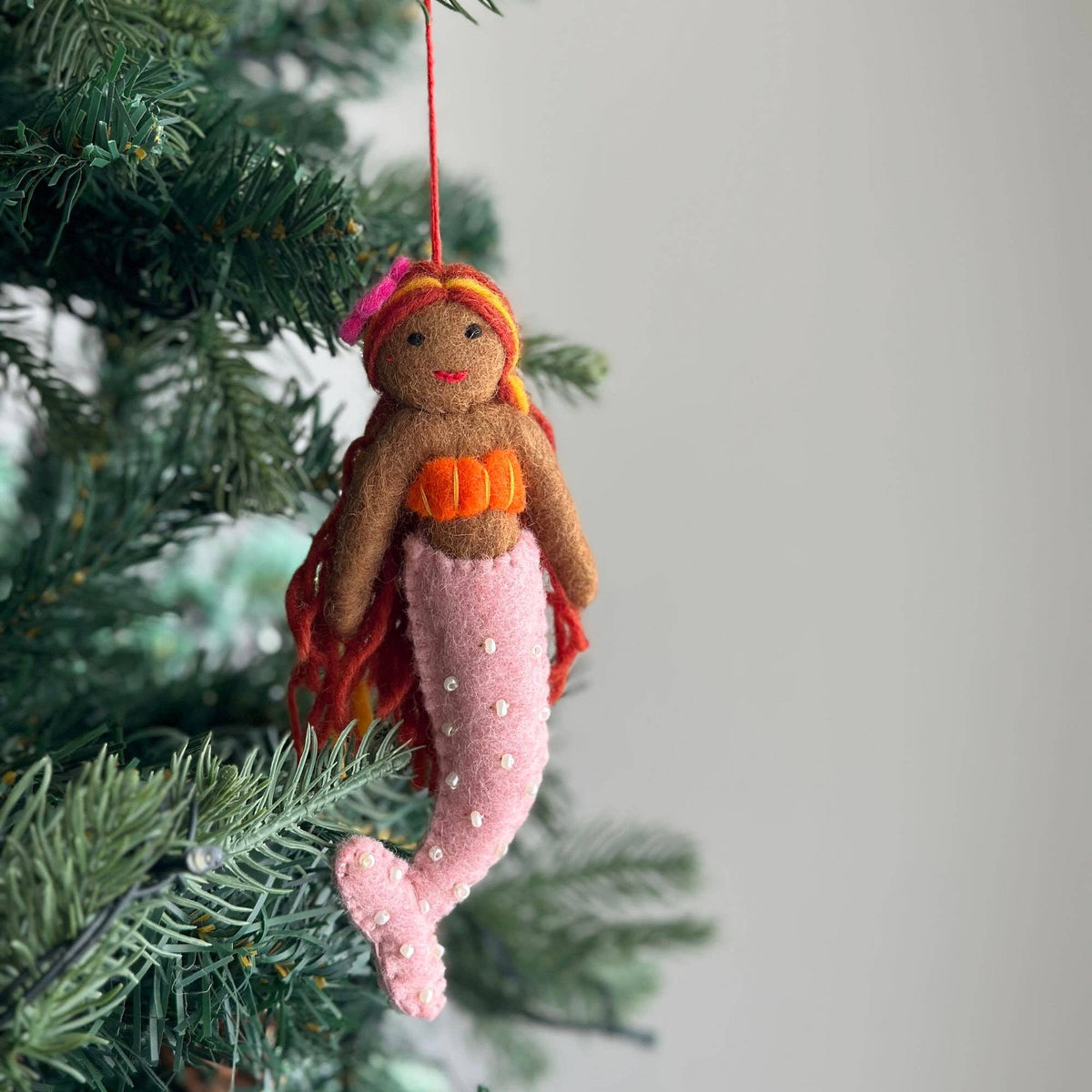 Ganapati - Felt Ornament - Tropical Mermaid — alternate product image, view 2