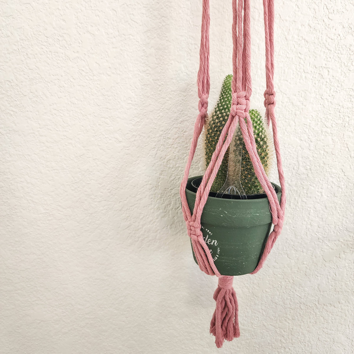 Handmade By Uruba - Handwoven Macrame plant hanger, Boho Home decor & Gift — alternate product image, view 8