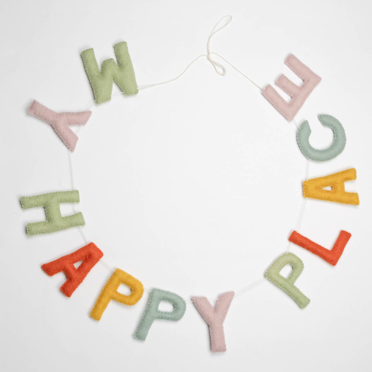 The Winding Road - Garland - Banner - My Happy Place - Wall Decor — alternate product image, view 2