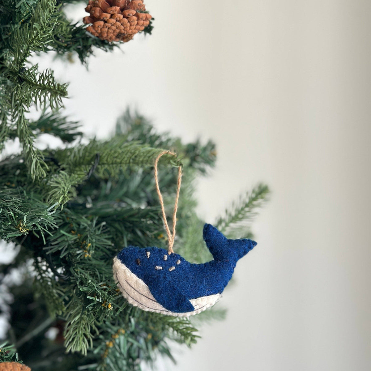 Ganapati - Felt Ornament - Humpback Whale — alternate product image, view 2