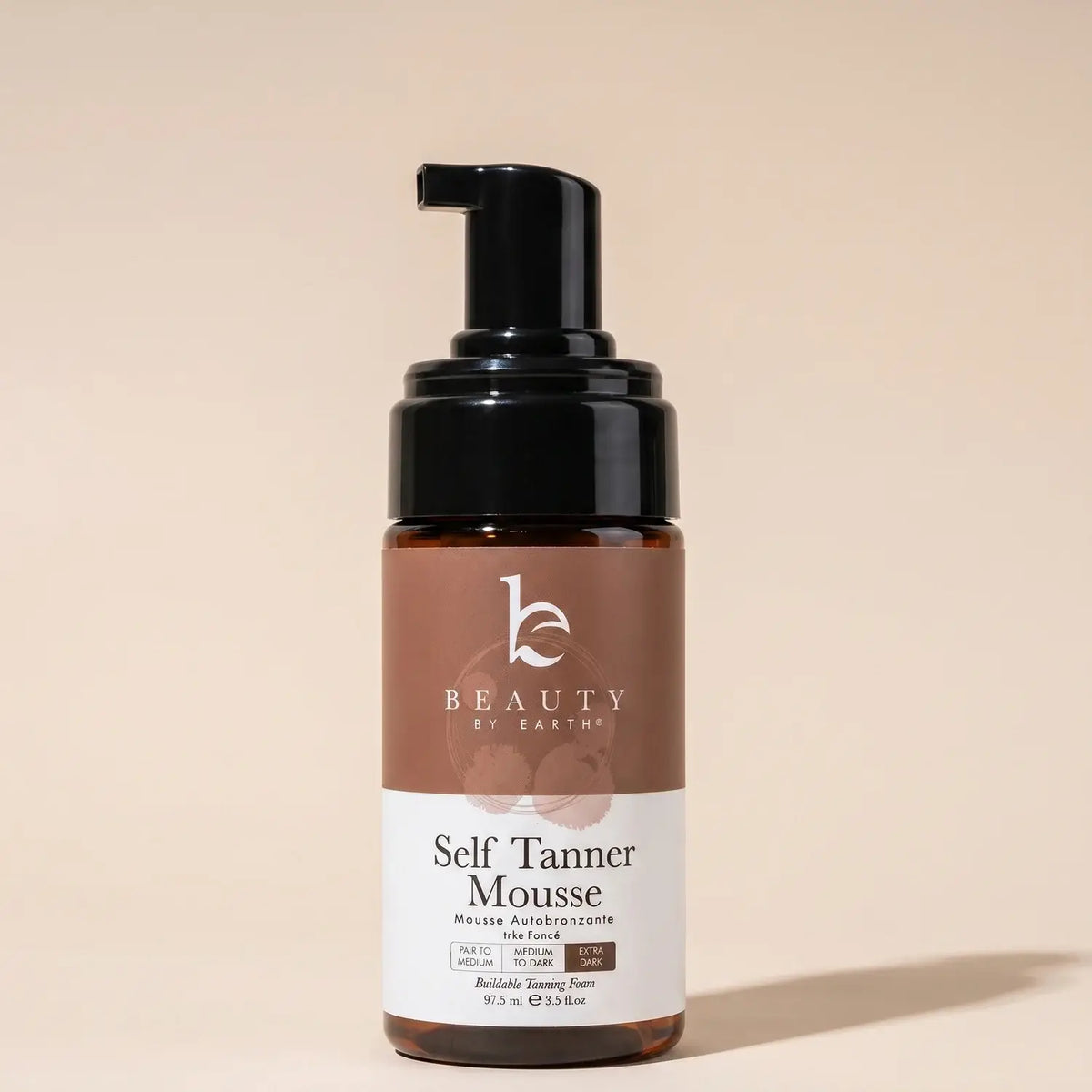 Beauty By Earth - Self Tanner Body Tanning Mousse (3 Shades, 2 Sizes) — alternate product image, view 2