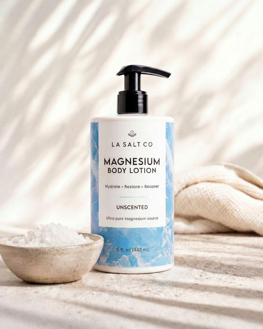 Los Angeles Salt Company - Magnesium Body Lotion (Unscented)