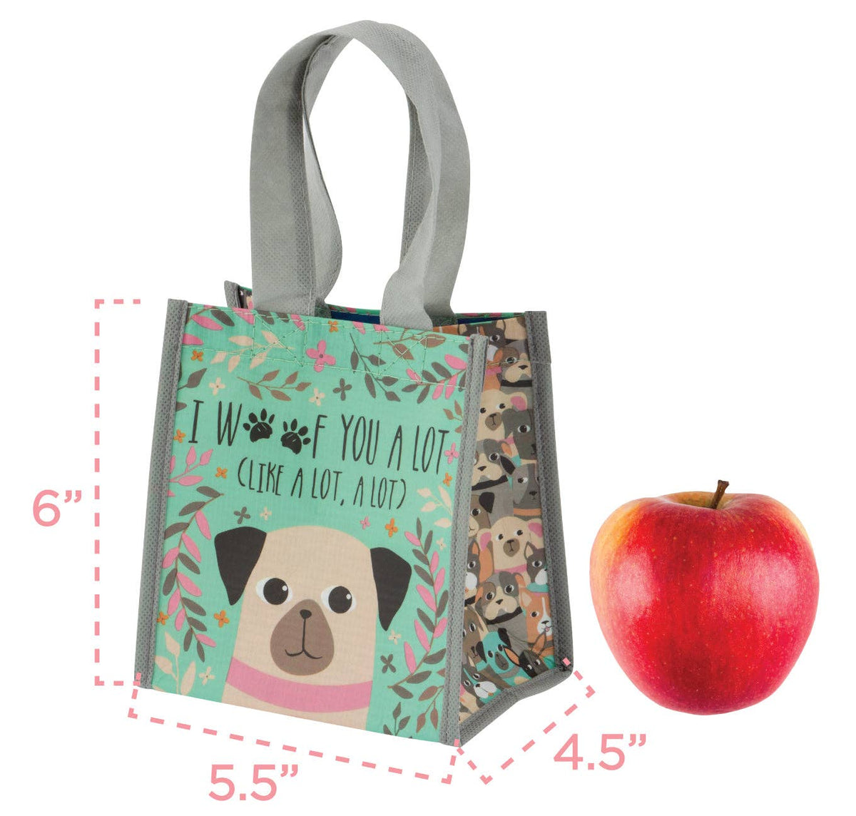 Karma - Happy Bag Recycled Small Gift Bag — alternate product image, view 2