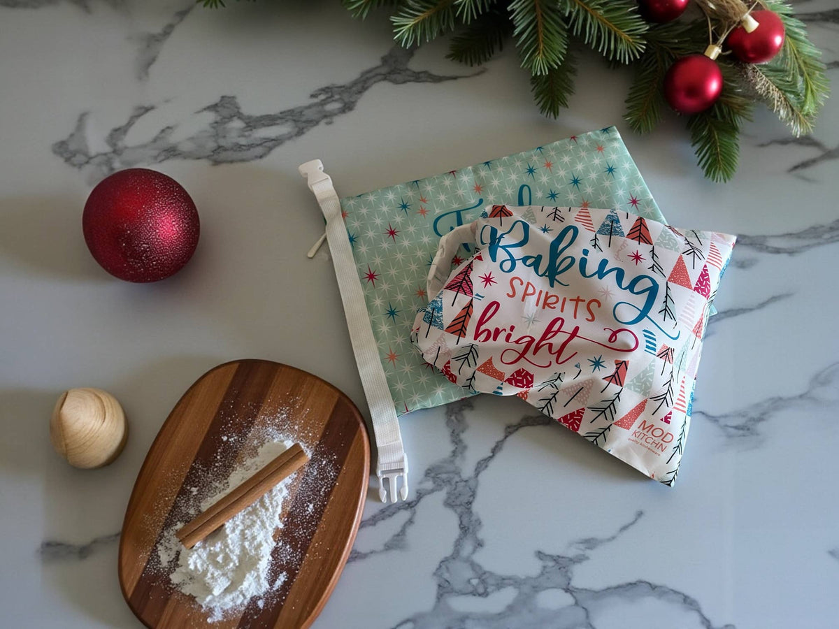 ModKitchn - Festive Holiday Bread Bags | Eco-Friendly & Reusable