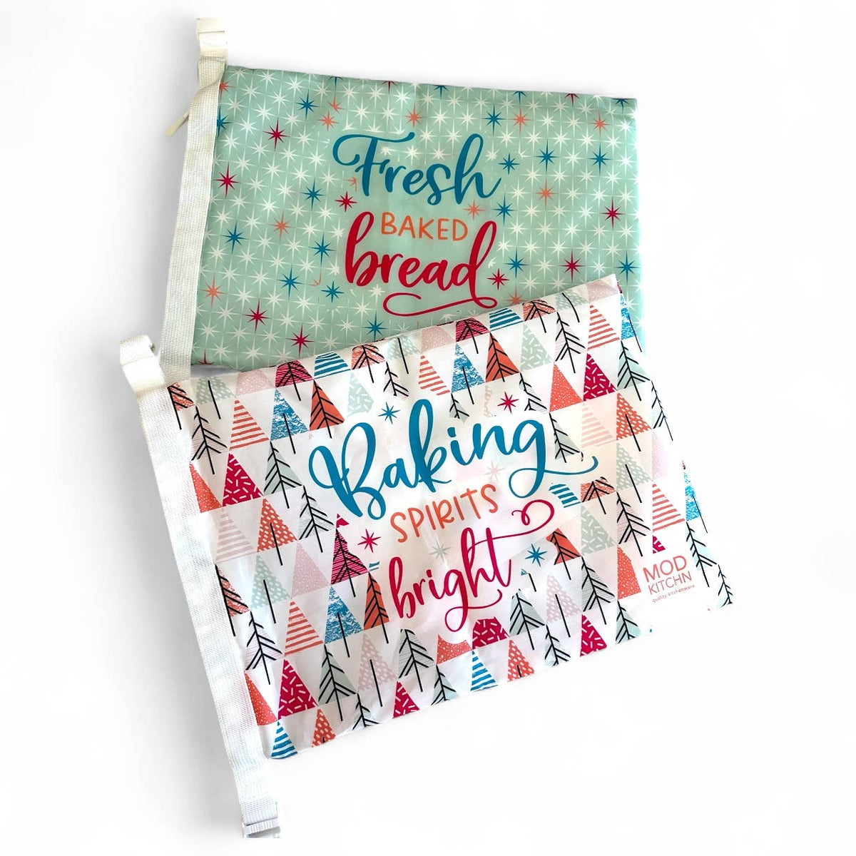 ModKitchn - Festive Holiday Bread Bags | Eco-Friendly & Reusable