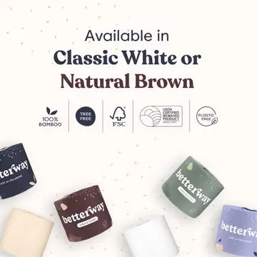 Bamboo Toilet Paper - 36 rolls pack