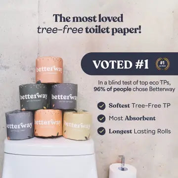 Bamboo Toilet Paper - 36 rolls pack