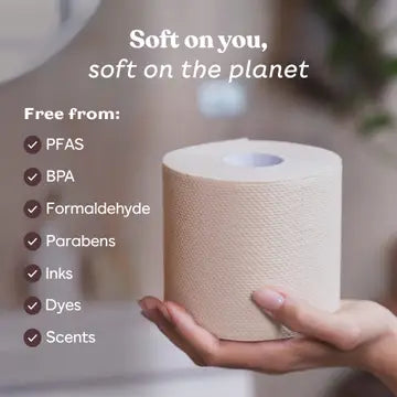 Bamboo Toilet Paper - 36 rolls pack