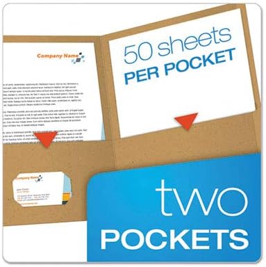 Natural 2-Pocket Folder (Single Folder)