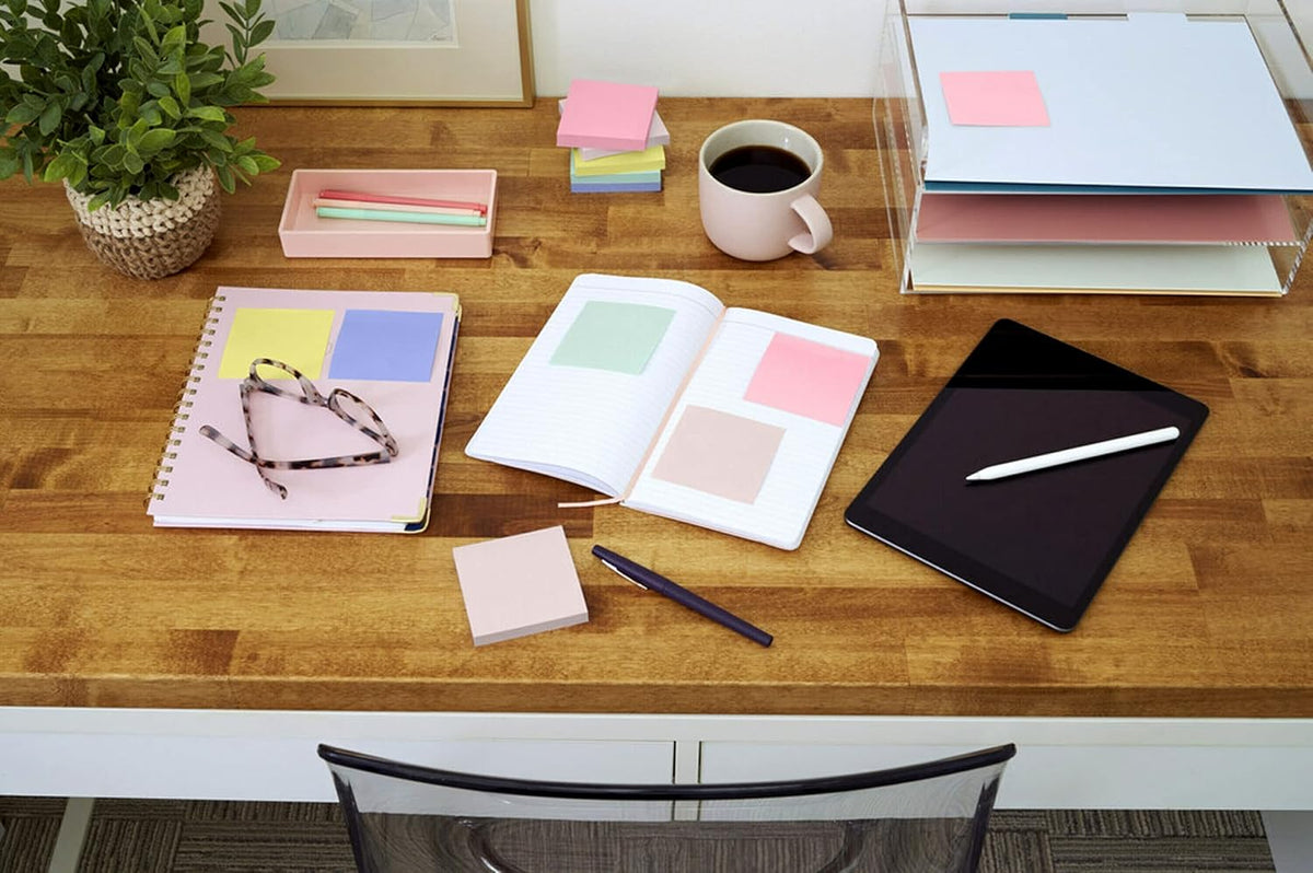 Greener Post-It Notes 3x3 pads - Set of 4 Pads