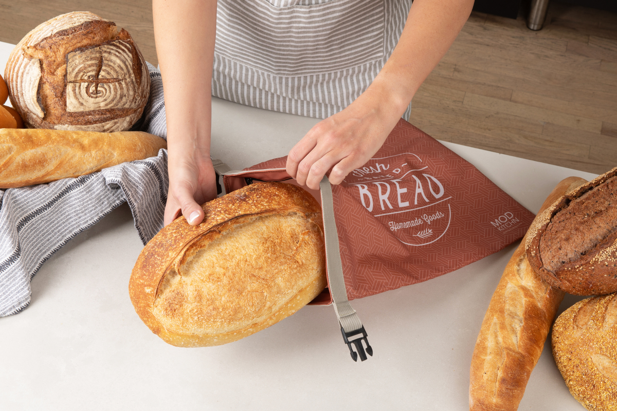 ModKitchn - Reusable Bread Bags | Eco-Friendly Stylish Storage Solution
