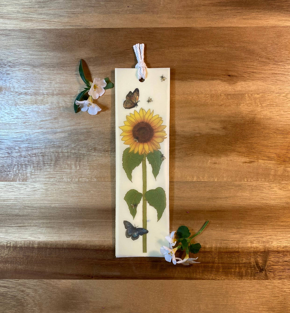 The Raven’s Edge Studio - Plantable Bookmark: 2 in 1 Eco Bookmark, Sunflower Seeds