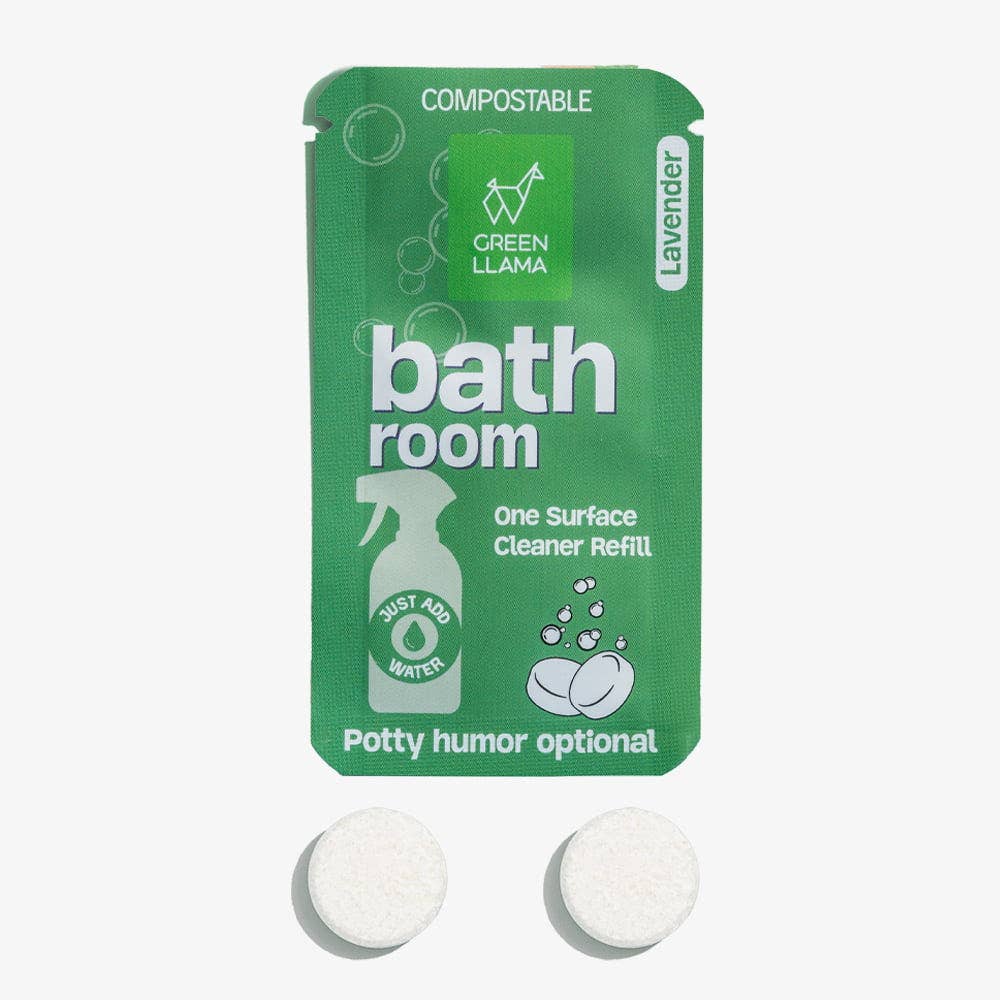 Green Llama - Green Llama Bathroom Cleaner Refill Tablets - Box Of 15