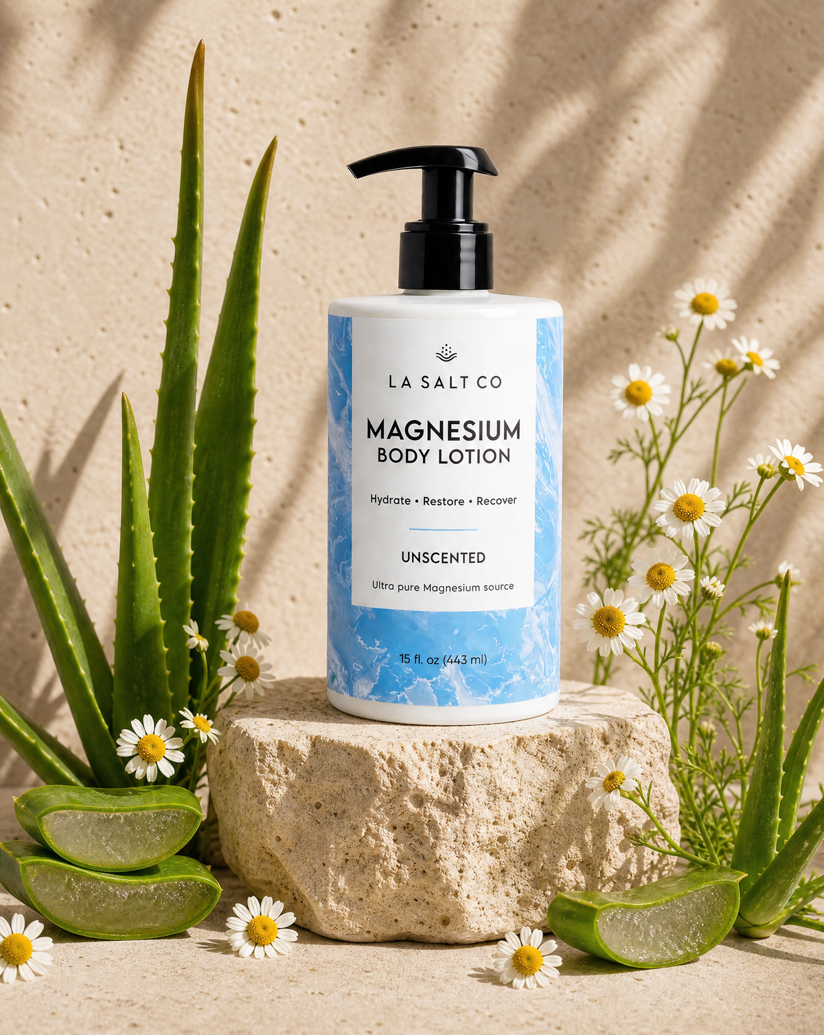Los Angeles Salt Company - Magnesium Body Lotion (Unscented)
