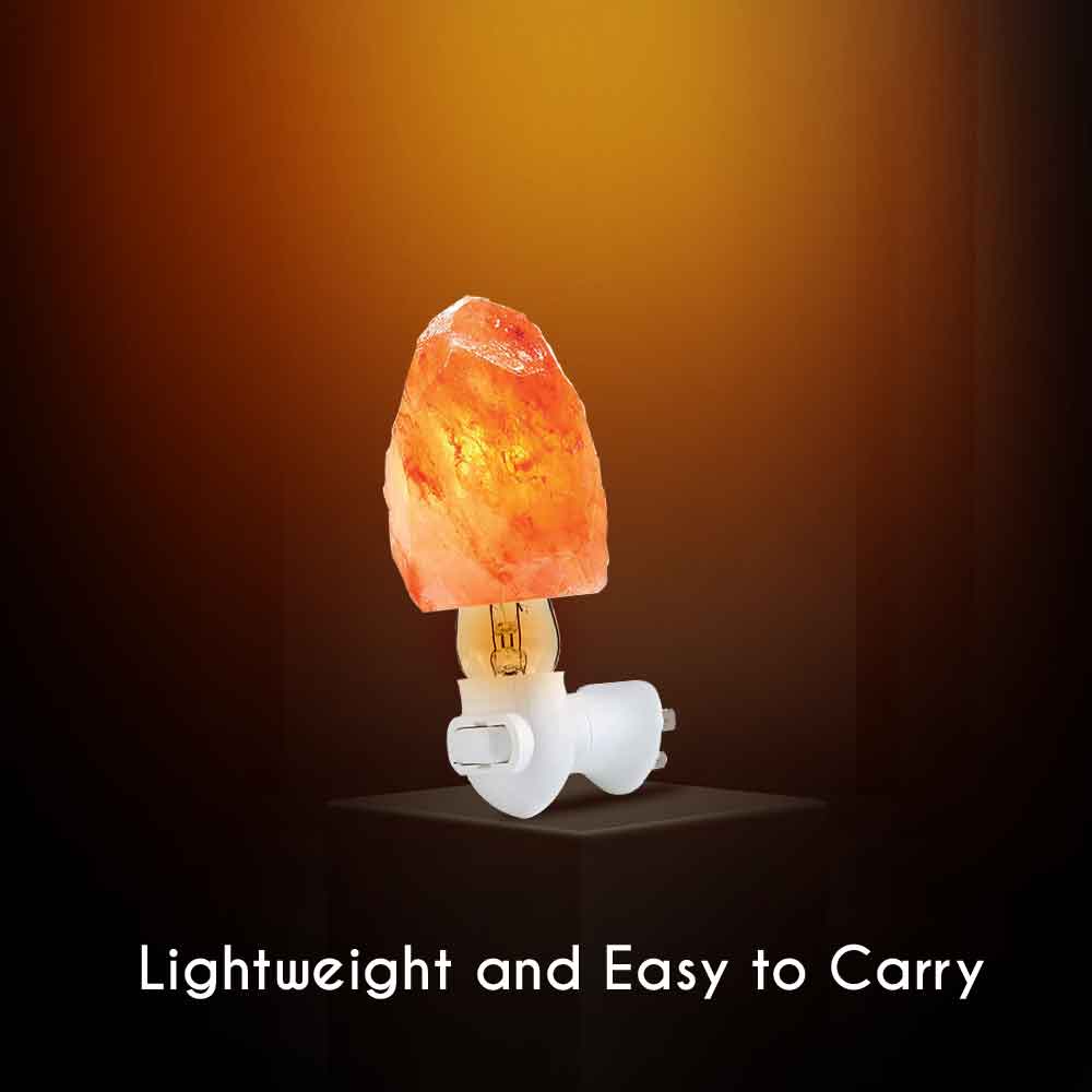 PRIDE INDIA BRANDS - Pride of India Crystal Pink Salt Night Lamp