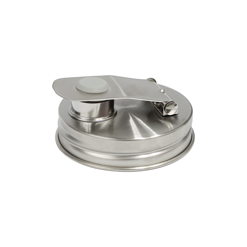 Zefiro - Pourable Jar Lid - Wide Mouth - Stainless Steel