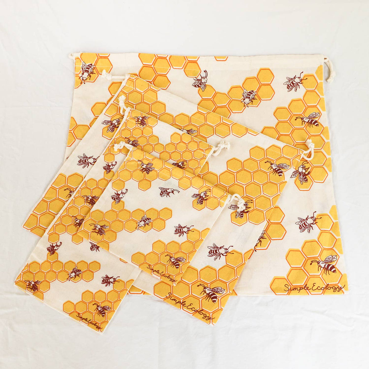 Simple Ecology - Organic Cotton Reusable Gift Bag Sets - Simple Ecology — alternate product image, view 5