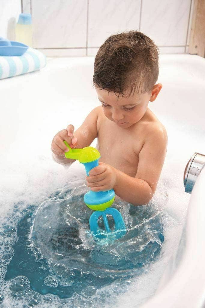 HABA USA - Batidor de baño de burbujas en azul