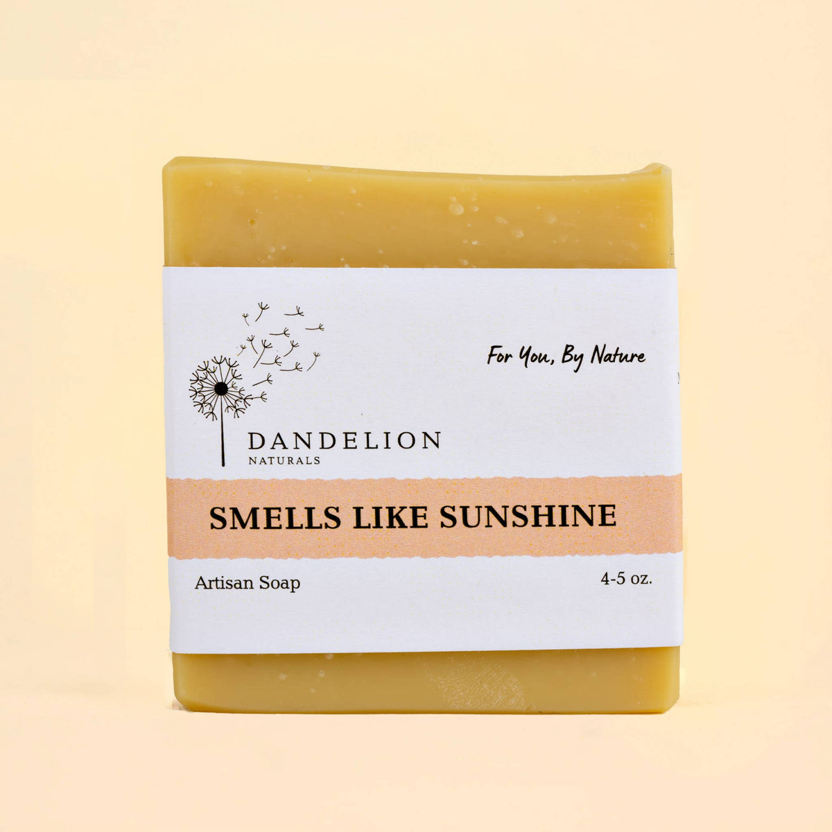 Dandelion Naturals - Jabón en barra «Smells Like Sunshine» | Jabón de pomelo, naranja y limón