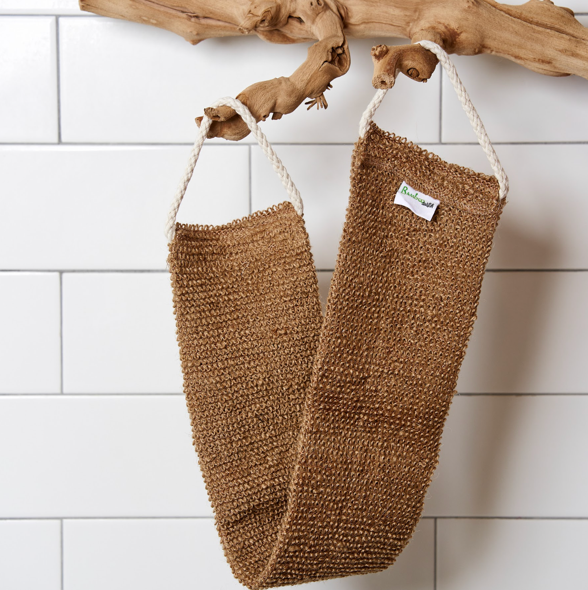 Bamboo Switch - Sisal Linen Back Exfoliating Strap, Wellness Bestseller — alternate product image, view 4