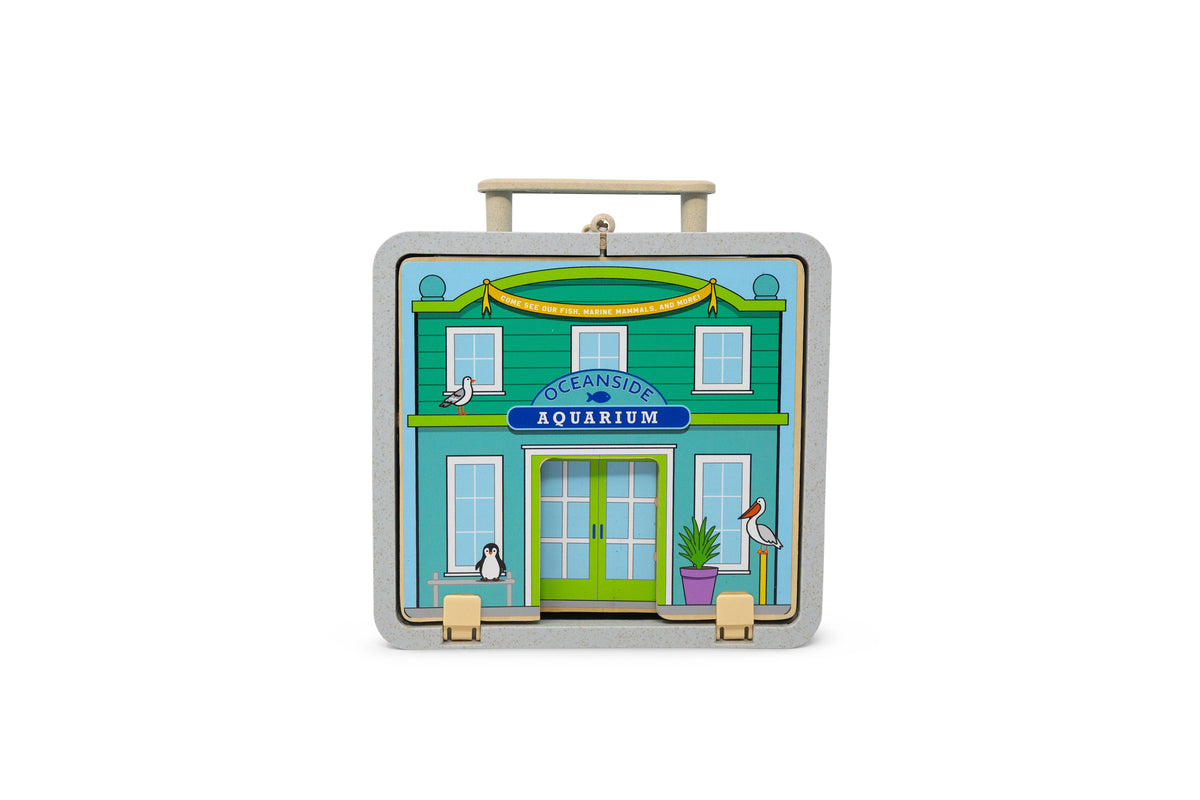 Jack Rabbit Creations Suitcase Series: Aquarium — alternate product image, view 3